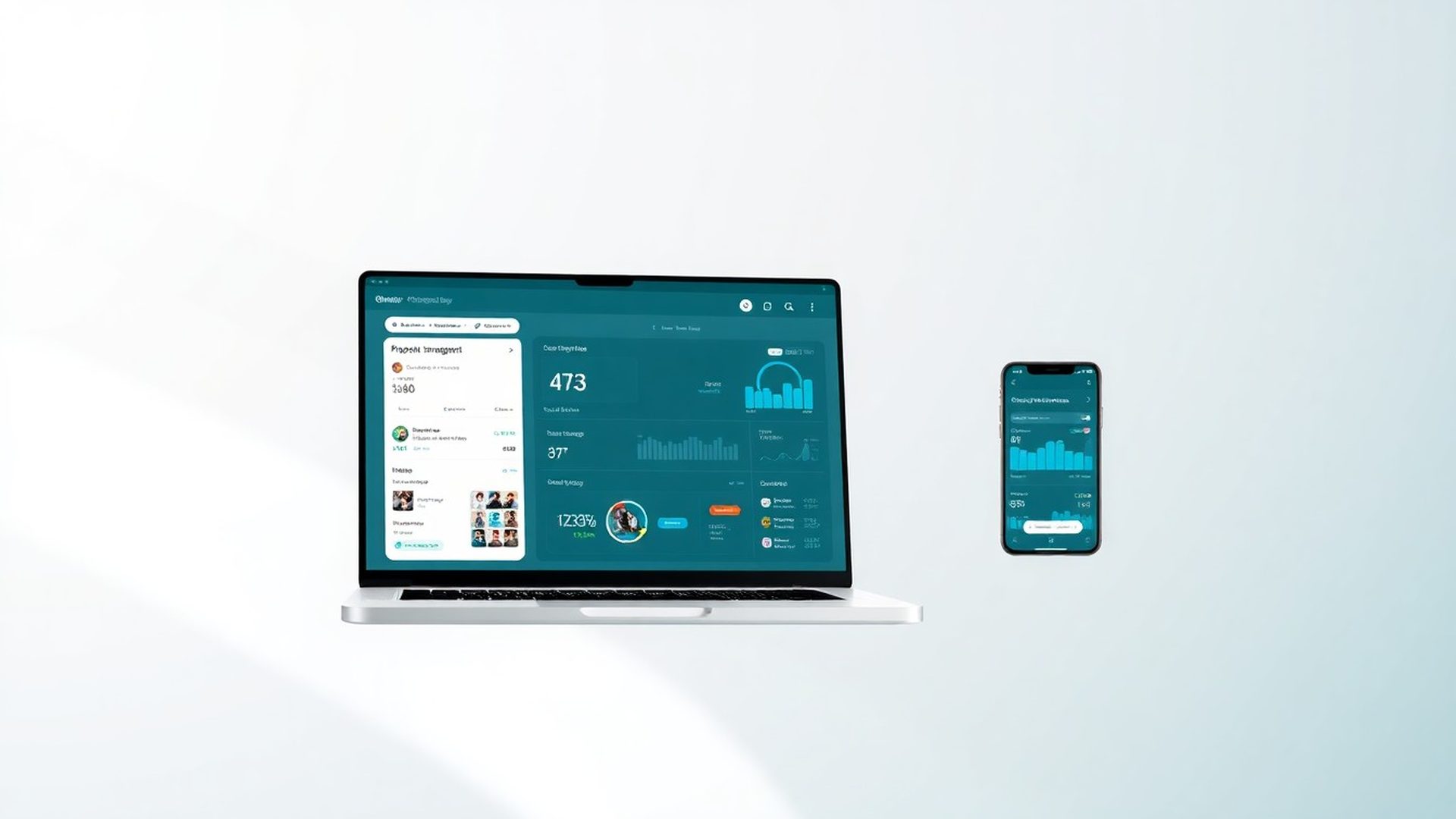 Cozyhomeq platforma prikazana na prijenosnom računalu i mobitelu